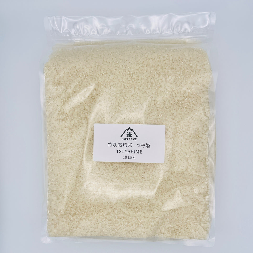 特別栽培米つや姫  18LBS【定期便‐全6回】TSUYAHIME 18LBS【6-Month subscription】